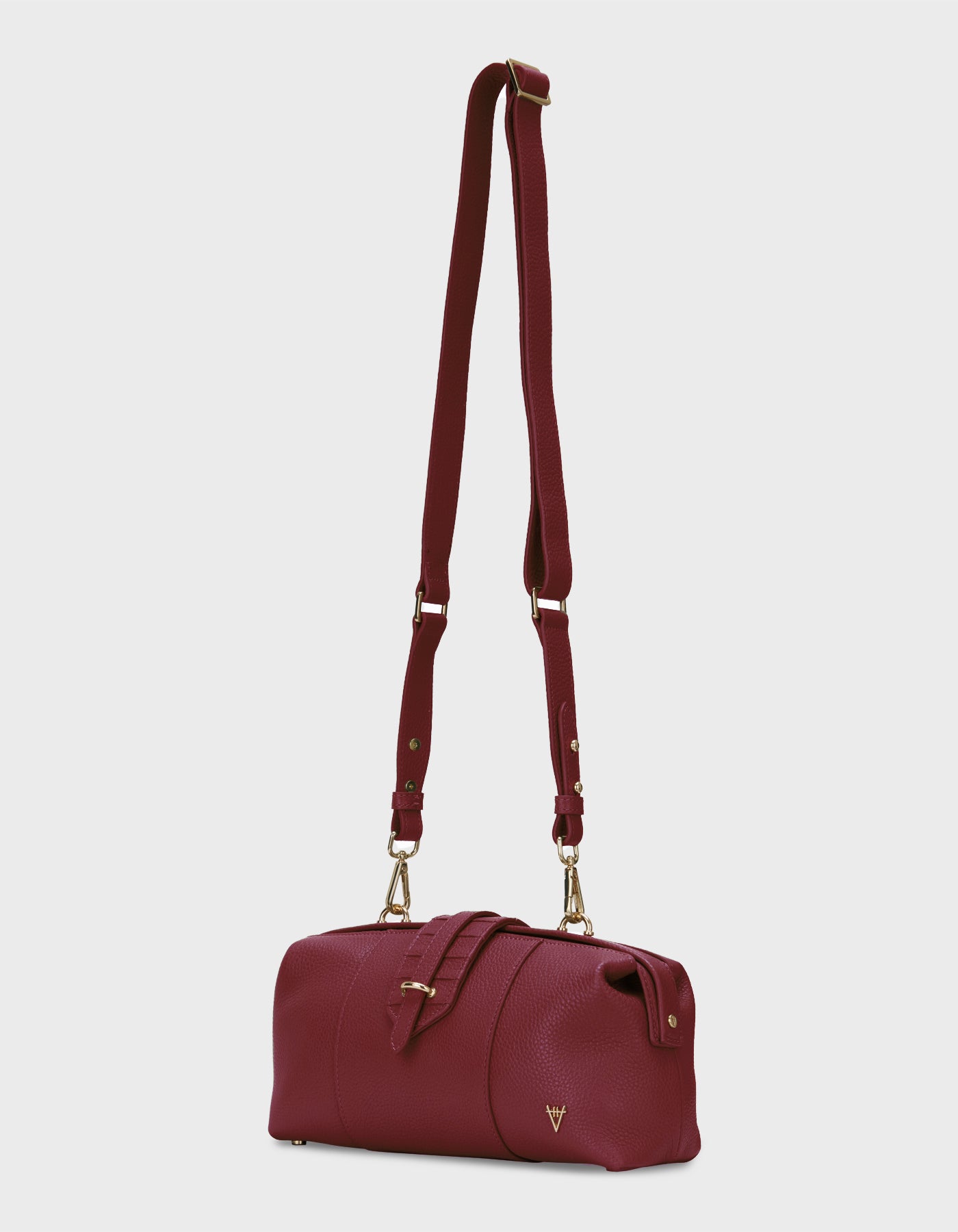 Hiva Atelier | Nubes Doctor Bag Burgundy | Her Tarza Uygun Deri Aksesuarlar