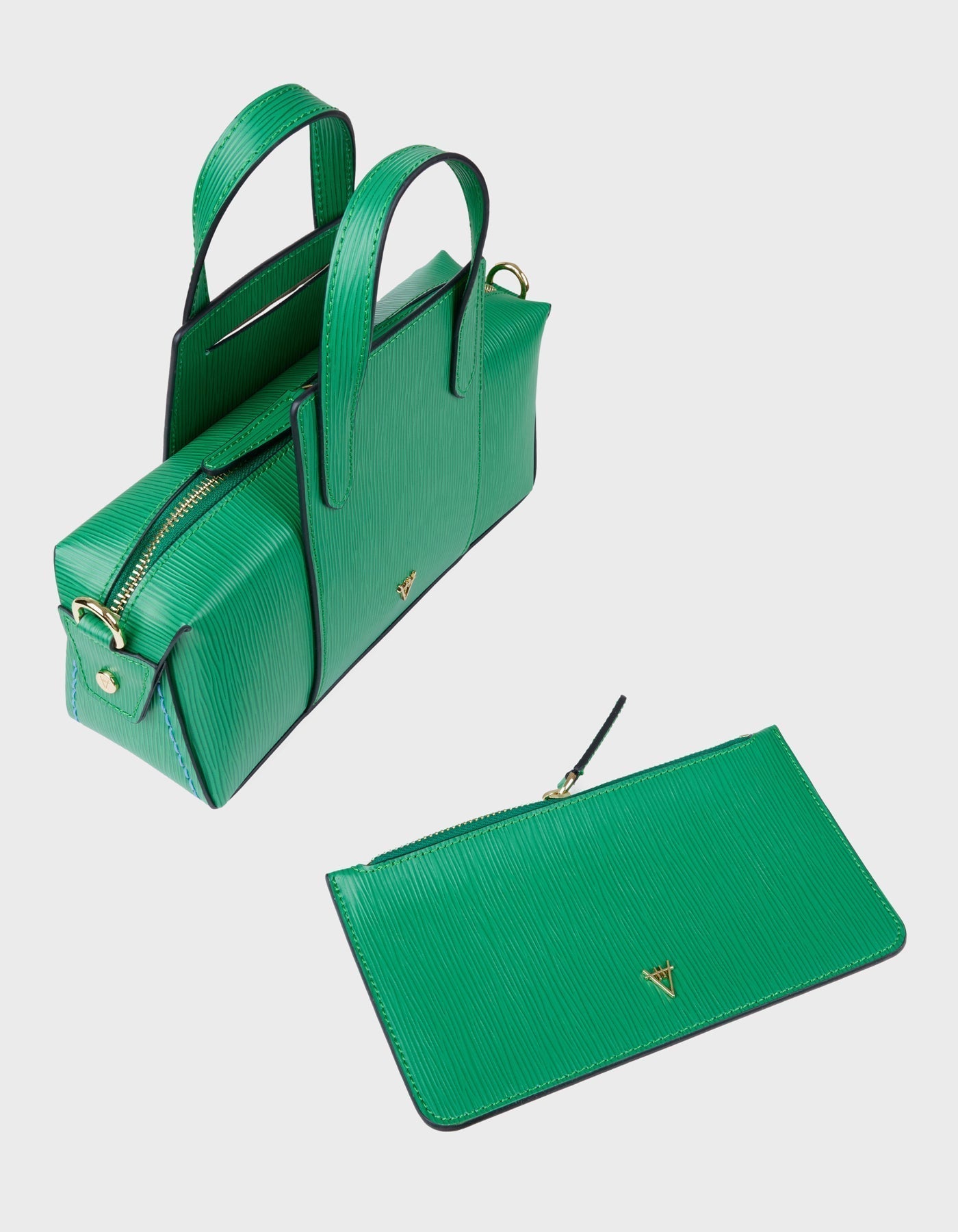 Hiva Atelier - Onsra Cylinder Shoulder Bag Emerald