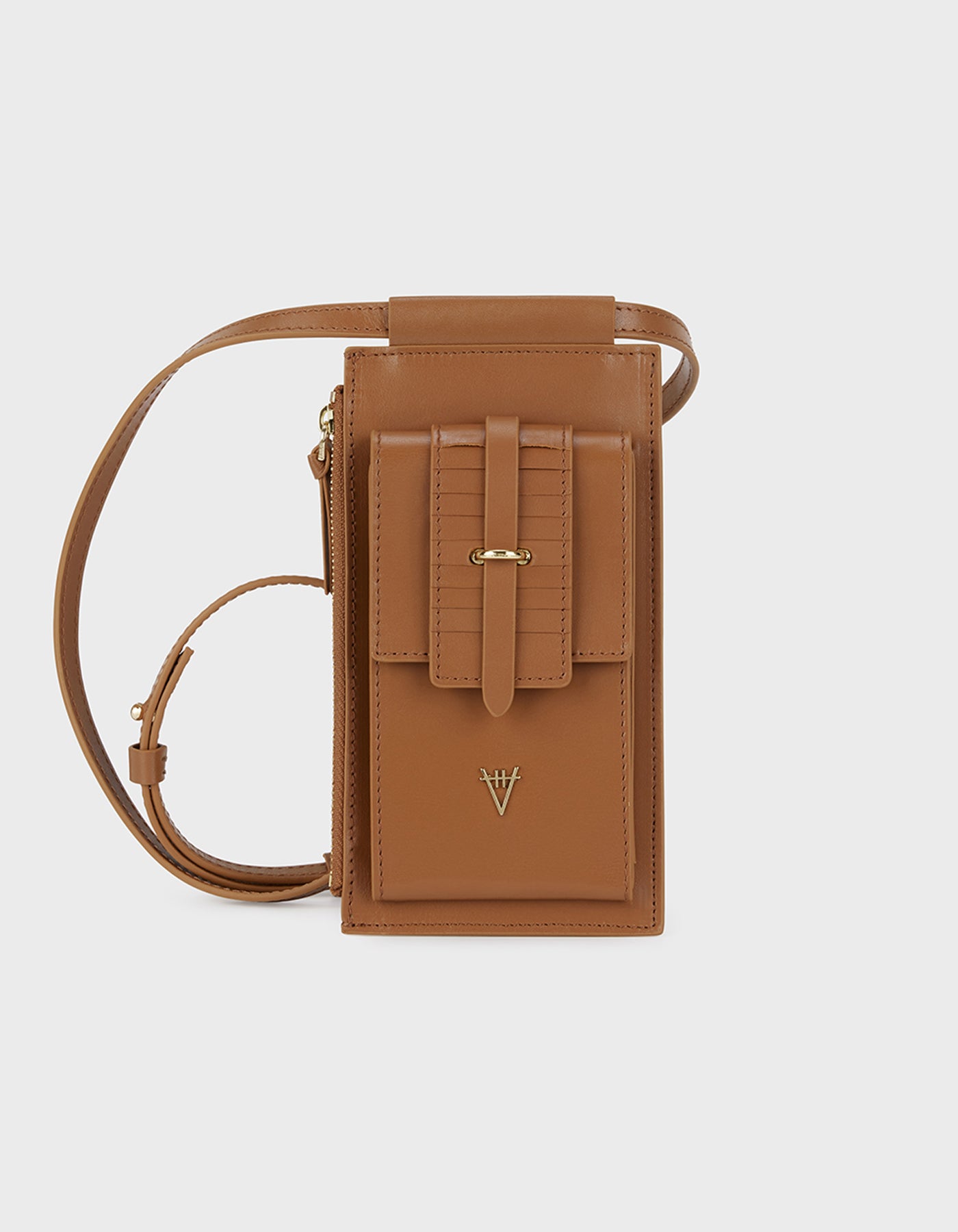HiVa Atelier - Crossbody Phone Bag Wood