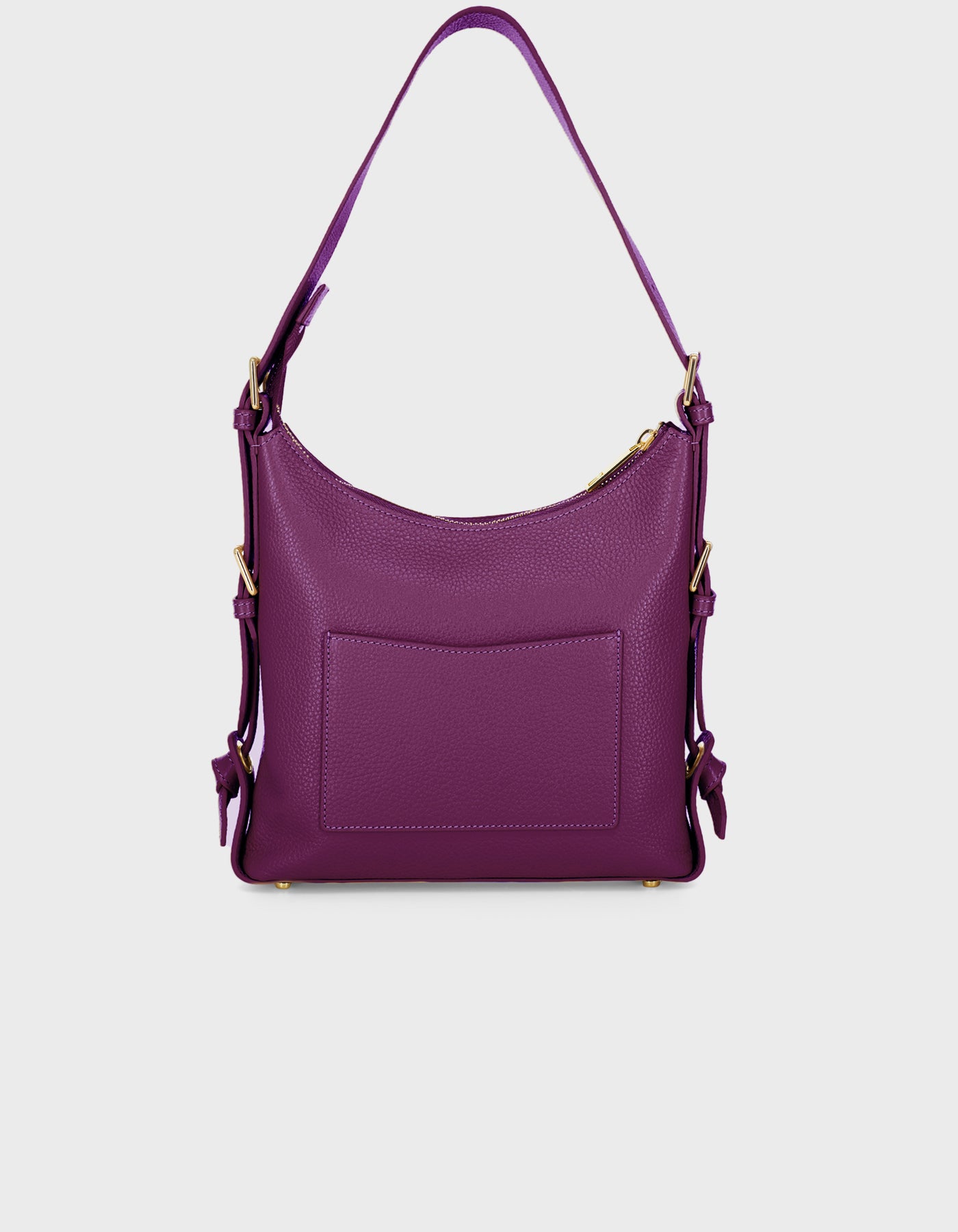 Hiva Atelier | Safari Shoulder Bag Midnight Plum | Her Tarza Uygun Deri Aksesuarlar