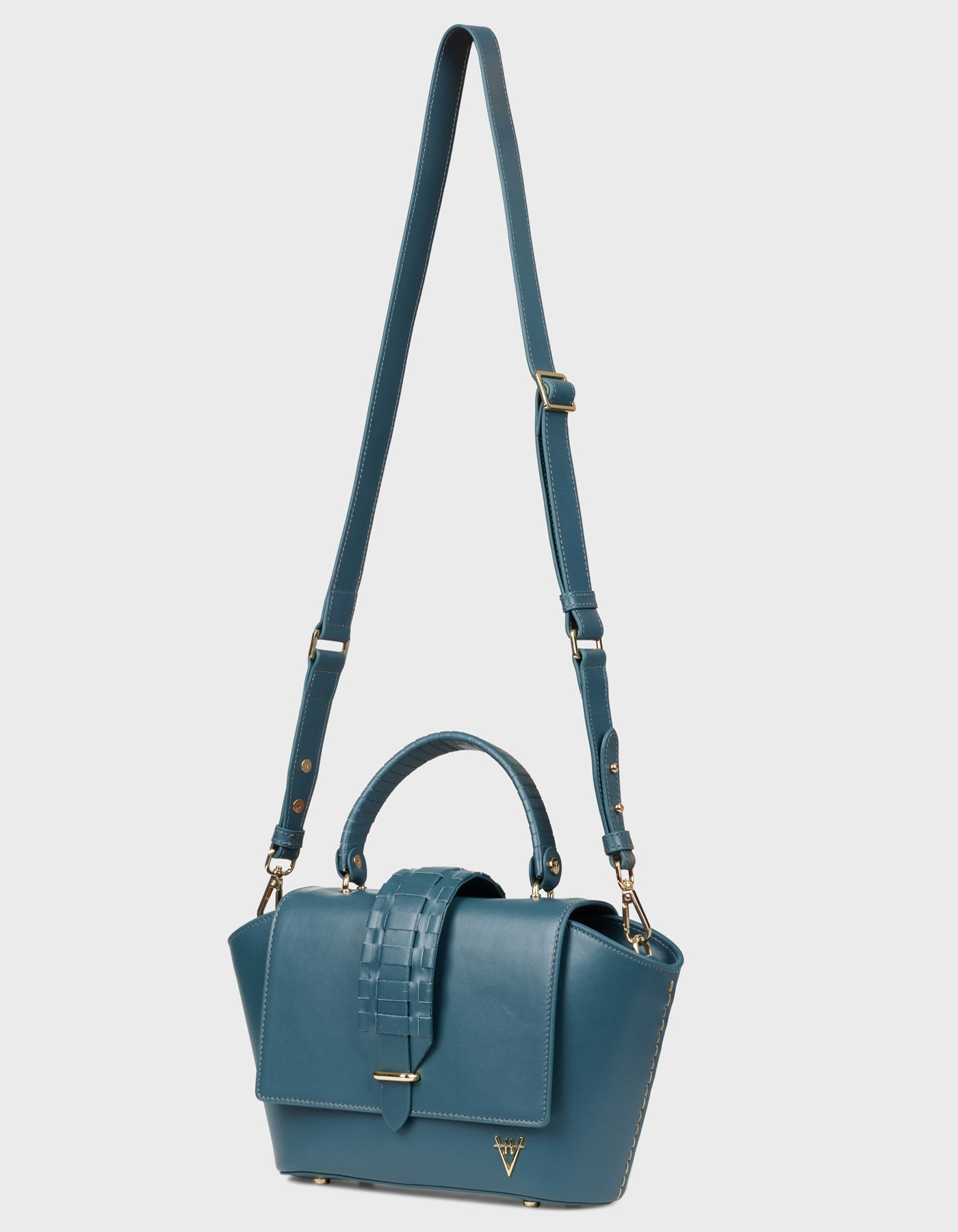 HiVa Atelier | Ventus Shoulder Bag Deep Blue | Her Tarza Uygun Deri Aksesuarlar