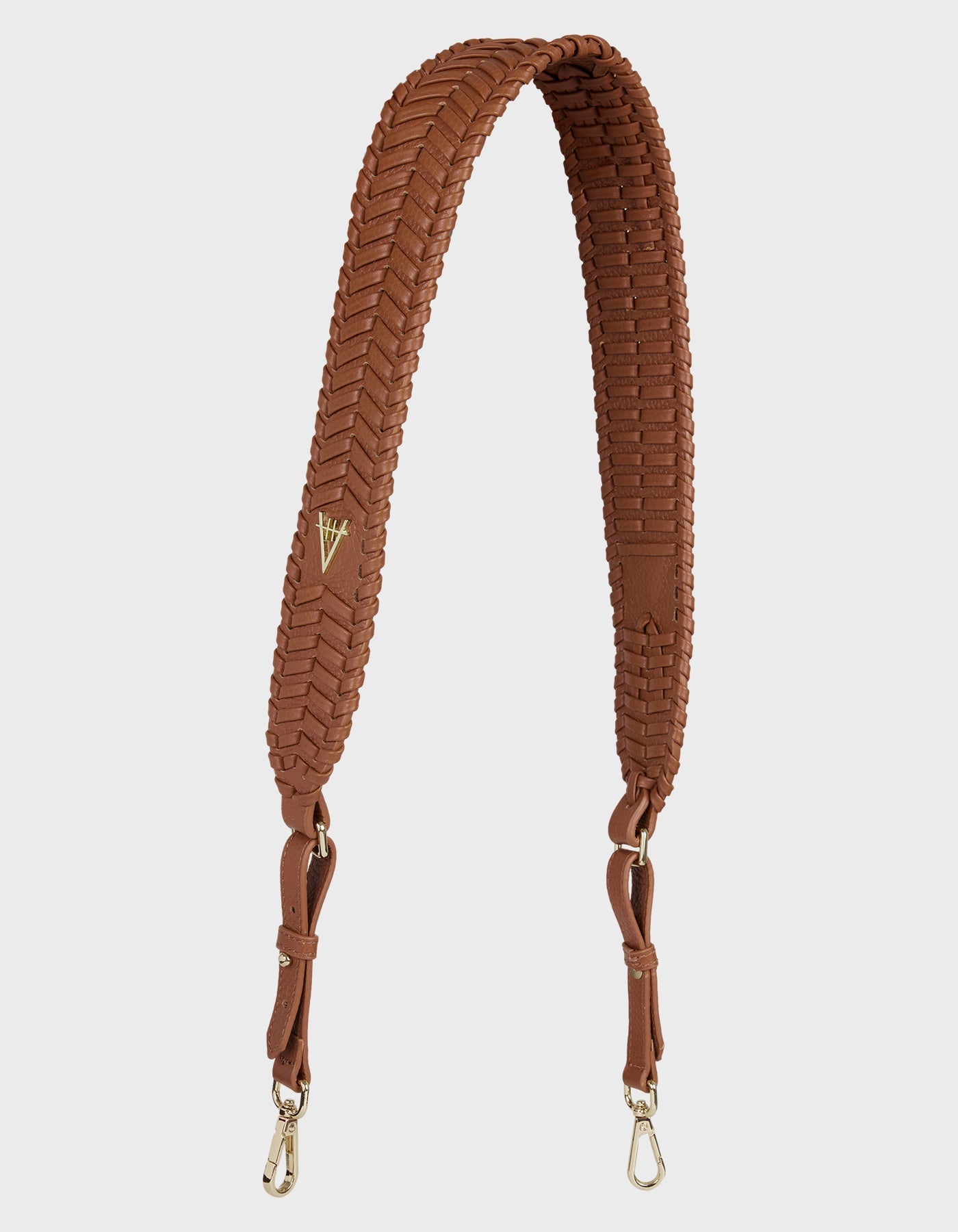Hiva Atelier - Woven Detail Leather Strap Wood